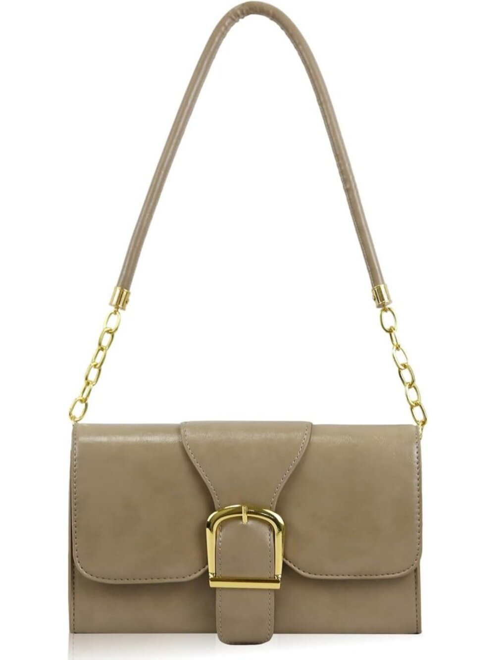 Chic Faux Leather Shoulder Bag for Women | Stylish Tote Handbag & Purse